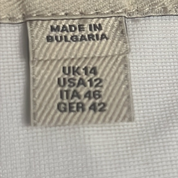 Authentic Burberry signature stretch long skirt sz 12 - Picture 14 of 16